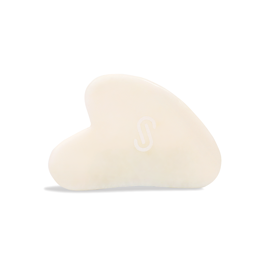 White Jade Gua Sha Stone